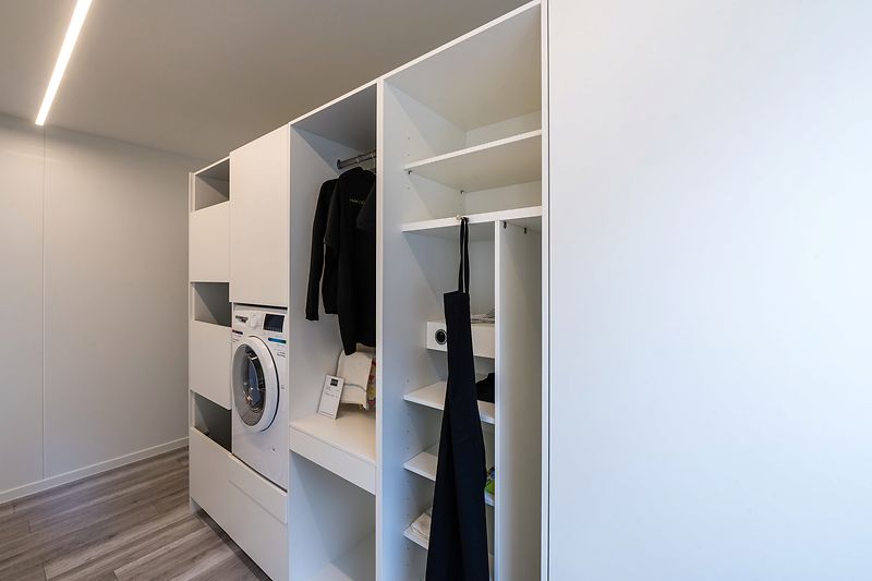 Jacobs Woonconcept - Keukens op maat - Maatkasten voor wasruimte